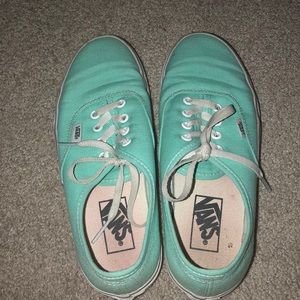 Mint Green Vans!